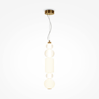 Efektowna szklana lampa wisząca LED 3000K Collar P069PL-L35G3K1 Maytoni