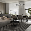 Lampa wisząca LINE LED Maytoni MOD016PL-L75B