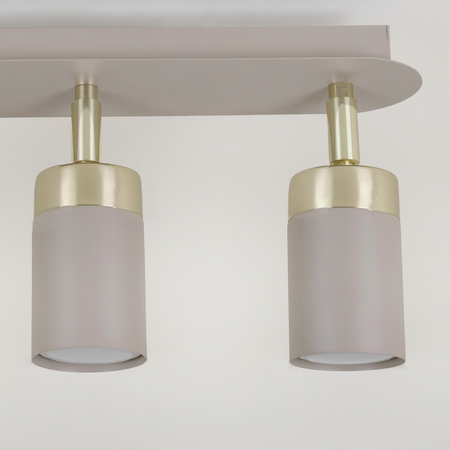 Lampa sufitowa JOKER CASHMERE/GOLD 3xGU10 Milagro MLP2330