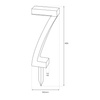 Lampka Solarna dogruntowa Zorro 3000K IP44 Eko-Light EKO2521