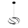 Lampa wisząca Kandor czarna LED CCT Light Prestige LP-1425/1P BK