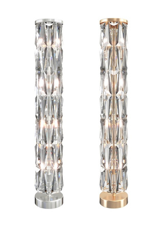 Lampa podłogowa PUNTES Maytoni złoty MOD043FL-08G