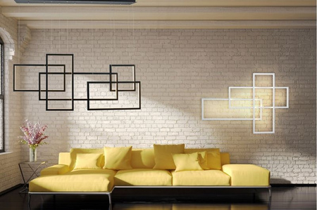 Kinkiet, lampa ścienna QUADRATUS LED Azzardo AZ2993 AZ2994 - kolor do wyboru