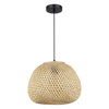 Lampa wisząca z bambusa 1xE27 Petra Milagro ML2585
