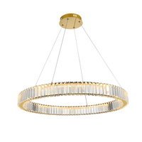 Lampa wisząca okrągła kryształowa 80cm SPARK PENDANT 80 DIMM GO AZZARDO AZ5790