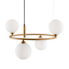 Lampa wisząca RING mosiądz Maytoni MOD013PL-04BS