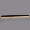 Lampa wisząca liniowa 120cm z punktowymi źródłami światła Sigi I LED czarna PL0126-BK Yaskr