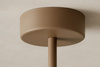 Beżowa lampa sufitowa z białymi kloszami ARDI Kaja Lighting K-5840