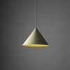 Lampa wisząca stożek w kolorze pistacjowym 26cm CONO M PISTACIO 1xE27 Tk Lighting 11418