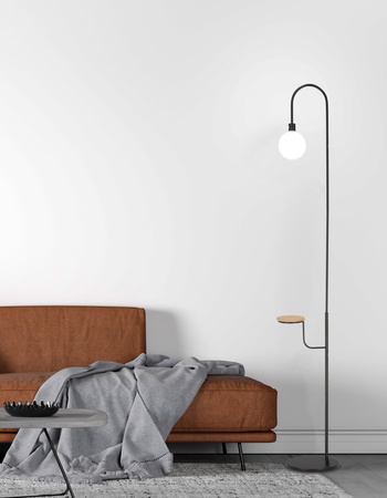 VANITY LAMPA PODŁOGOWA CZARNY 1X40W G9 Candellux 51-00057