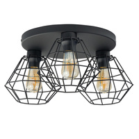 DIAMOND NEW BLACK LAMPA SUFITOWA 3 PL  TK Lighting 6205