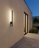 Ciemnoszary kinkiet elewacyjny LED 60cm BARI GREY Kaja Lighting K-8240