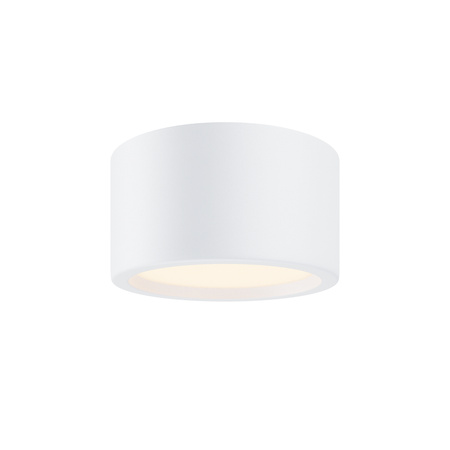 Biała oprawa sufitowa o średnicy 17,6cm IP44 LED 3000K Hydra C090CL-15W3K-W Maytoni