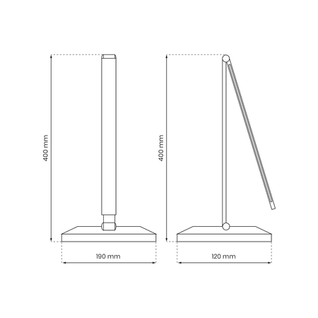 Lampka biurkowa VARIO WHITE 5W LED Milagro ML8867