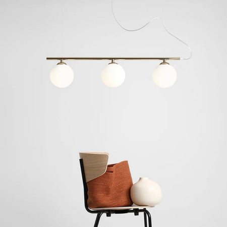 Lampa wisząca BERYL GLASS 3 GOLD Aldex 1006E_30