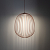 Lampa wisząca druciana w ceglanym kolorze SPHERA L BRICK 1XGX53 Tk Lighting 11302