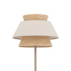 Lampa podłogowa w kolorze sabia  z abażurem 45cm KALUM LEN 1xE27 Tk Lighting 16223
