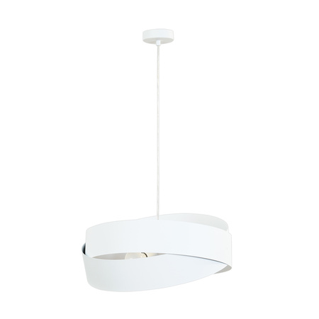 Biała lampa wisząca metalowa TORNADO 50cm 3xE27 Zuma Line 1141