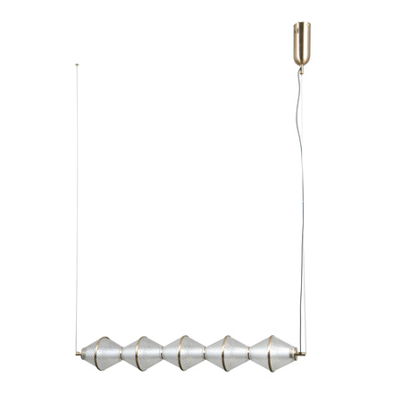Lampa wisząca Fuente złota LED 3000K Italux PND-34395-5-HBR