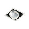 Oprawa podtynkowa Vertico Single 4000K pojedyncza regulowana LED Italux GL7108-1/18W 4000K WH+BL