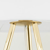 UMBERTO WHITE GOLD LAMPA PODŁOGOWA 1 TK Lighting 6637
