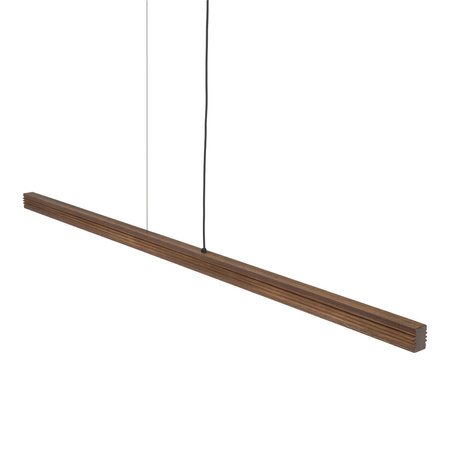 Lampa wisząca liniowa 160cm LED 3000K VIGA WOOD SOSNA SZCZOTKOWANA ORZECH Tk Lighting 11654