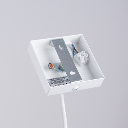 Lampa wisząca PRYSM 1 biała Sollux SL.1397