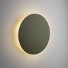 Zielony płaski okragły kinkiet podświetlający ściane o średnicy 40cm LUNA GREEN 4xG9 Tk Lighting 10958
