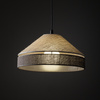 Lampa wisząca ELISS BLACK JUTA 1xE27 Tk Lighting 10874