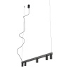 Lampa wisząca 5 tub na czarnej belce FOURTY LINE LED 900 Nowodvorski 12298
