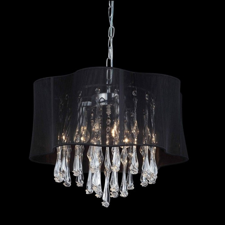 Lampa wisząca CALI BLACK Italux MDM2052-3 BK