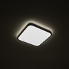 Kwadratowy plafon sufitowy z czarną obramówką 33cm 3000K IP44 AGNES SQUARE LED PRO Nowodvorski 10983