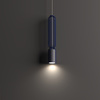 Lampa wisząca druciana tuba granat + beż 1xGU10 SINGLES B Nowodvorski 12202