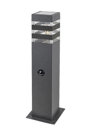 Lampa stojąca ogrodowa słupek ANKARA IP44 Rabalux 77026 z czujnikiem ruchu