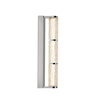 Kinkiet chromowany z akrylowymi tubami LED 3000K 46cm Maxlight W0423 Love