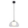 Lampa wisząca Ainale 1xG9 Italux PND-54637-1-BK-CL