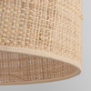 Lampa wisząca o średnicy 38cm z rafii w stylu boho 1xE27 CALMA Tk Lighting 11601