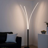 Lampa podłogowa czarna MAJA LED Leuchten Direkt 15383-18