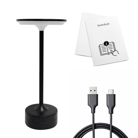 Lampka nocna TAVOLO Black Milagro ML2269