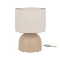 Lampka nocna do sypialni w kolorze sabia 1xE27 TAMI SABIA Tk Lighting 16194