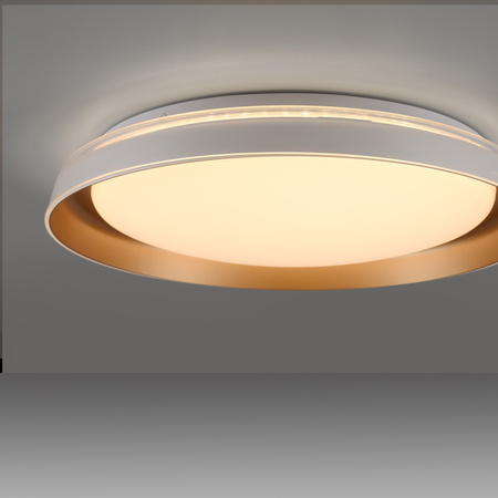 Okrągła lampa sufitowa 43cm z funkcją SwitchMo SATI LED 3000K Just LIght 14368-60
