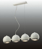 Lampa wisząca SFERIO white firmy Italux MA01394CG-004WH