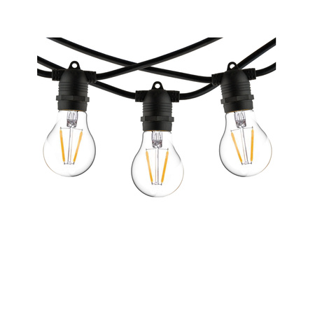 Girlanda 10 punktów świetlnych 6m IP65 10xE27 FESTOON LIGHTS Nowodvorski 7873