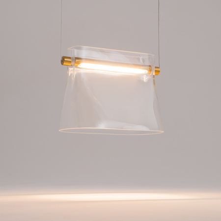 Lampa wisząca z unikatowym szklanym kloszem Cabaret MOD170PL-L8BS3K Maytoni