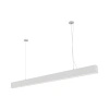Biała lampa wisząca liniowa 120cm o zmiennej barwie światła Sigi VI LED PL0131-WH Yaskr