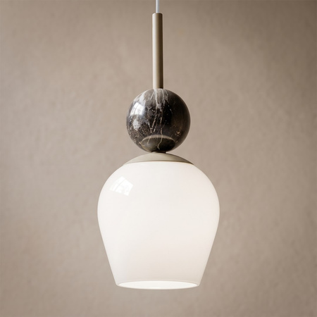 Lampa wisząca pojdeyńcza Carrara 1xE14 Milagro MLP2808
