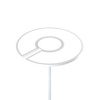 Lampa podłogowa biała z pilotem LED + RGB Cento Italux FL-37482-WH