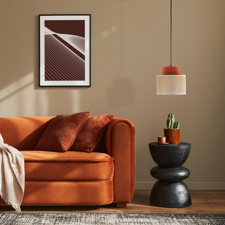 DUO JUTA BROWN LAMPA WISZACA 1 TK Lighting 2785