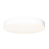 Biały okrągły plafon 40cm z tworzywa Maxlight C0269 Lumos 36W