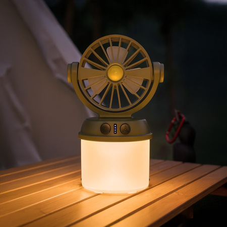 Lampka solarna stołowa z wiatrakiem Vent 6W 3000K + 6500K Eko-Light EKO2486